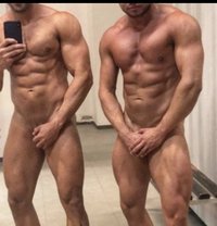 2 Hot Masseurs - Male escort in Athens