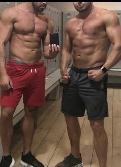 2 Hot Masseurs - Male escort in Athens Photo 3 of 5