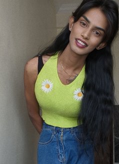 Anjali Papa Here - Transsexual escort in Hyderabad Photo 1 of 3