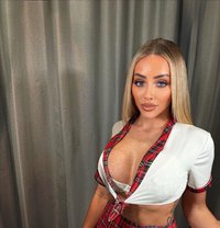 Australia Trans Blonde Bombshell! - Transsexual escort in London