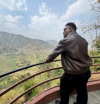 Black Boy - Male adult performer in Kathmandu