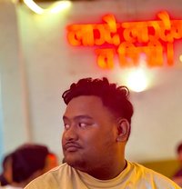 Black Boy - Male adult performer in Kathmandu