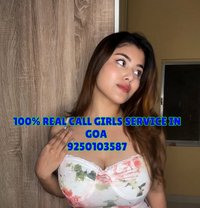 CASH 100% REAL CALL Girl SERVICE IN GOA - escort agency in Candolim, Goa Photo 1 of 5