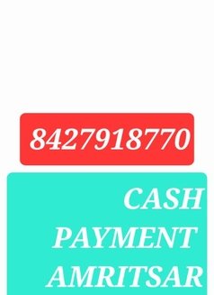 𝟴𝟰𝟐𝟳𝟵𝟏𝟴𝟳𝟳𝟬 Cash Payment Escort - puta in Amritsar Photo 1 of 2