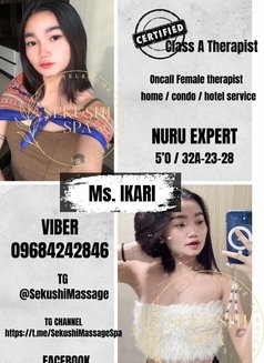 CERTIFIED CLASS A THERAPIST, Sekushi SPA - escort in Manila Photo 15 of 16