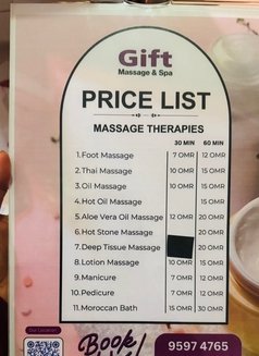 Dena Gift Massage & Spa Mabaila - Transsexual escort in Muscat Photo 8 of 8