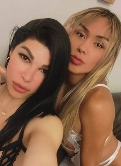 Dúo Two horny trans - Transsexual dominatrix in Riyadh Photo 5 of 5