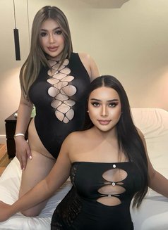 Four hands lady and ladyboy - Acompañantes transexual in Riyadh Photo 9 of 12