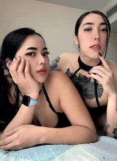 Funny & Maika Lesbian Outcall ⚜️ - puta in Al Manama Photo 1 of 6