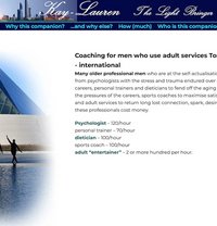 Guidance to Mans Fulfilment - adult performer in London