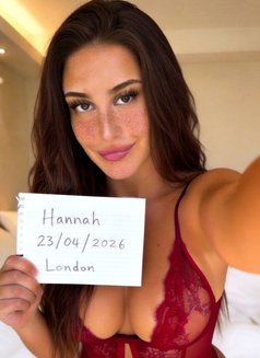 Hannah - escort in London Photo 1 of 4