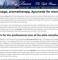 Holistic Massage for Older Men - masseuse in London
