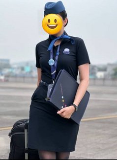 I Am an Airhostess. Real Meet and Cam - escort in Mumbai Photo 1 of 8