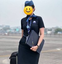 I Am an Airhostess. Real Meet and Cam - escort in Mumbai Photo 1 of 8