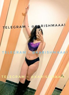 Karishma telegram @Karishmaaa1 - escort in Hyderabad Photo 1 of 5