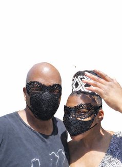 Kinky Black Couple - Male escort in Johannesburg Photo 1 of 4