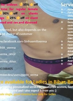 Ladies! One Stop Solution 4 All Ur Needs - Male escort in Hyderabad Photo 1 of 12