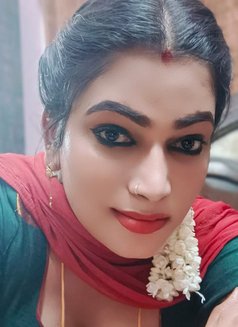 Madhavi Video Call and Real Meet - Acompañantes transexual in Chennai Photo 1 of 7