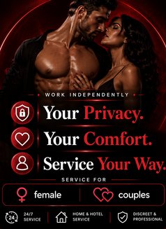 Male Escort for Home & Hotel Service - Acompañantes masculino in Pune Photo 2 of 3