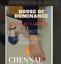 Mallu Mistress at Chennai - Dominadora in Chennai