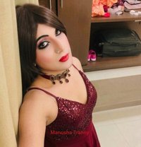 Manusha Tranny - Acompañantes transexual in Bangalore