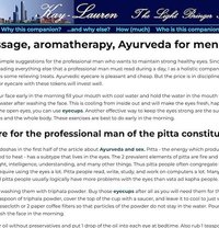 Massage for Opening the Senses - masseuse in Toronto