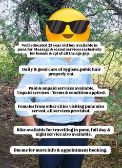 Massage Therapist Soham Pune - Acompañantes masculino in Pune Photo 1 of 2