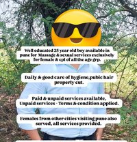 Massage Therapist Soham Pune - Male escort in Pune