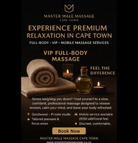 Master Male Massage Cape Town - Male escort agency in Cape Town