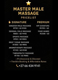 Master Male Massage Cape Town - Male escort agency in Cape Town Photo 2 of 9