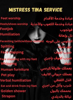 Mistress Tina - escort in Beirut Photo 13 of 15