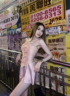 Mixed Model Slim TS last 2 days in hk - Transsexual escort in Hong Kong Photo 2 of 11