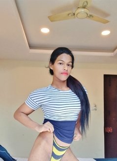 Mom and son roleplay with doli - Transsexual escort in Bangalore Photo 4 of 5