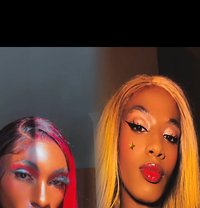 Muna and Tiana - Transsexual escort in Nairobi