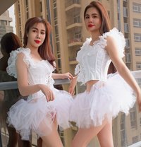 Mymy and Lucky Threesome - escort in Dubai