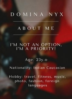 Goddess Nyx (Dominatrix for paypigs) - escort in Gurgaon Photo 3 of 8