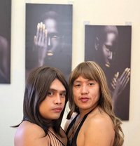 Femboy men but wearing girl outfit top - Transsexual escort in Dubai