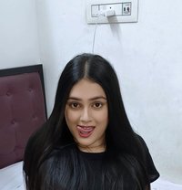 Online session with cute shemale - Transsexual escort in Mumbai
