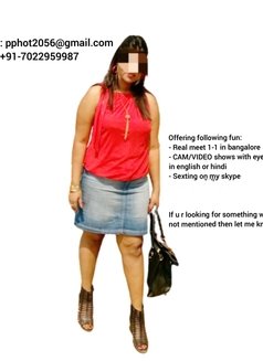 Piyaaa CAM/ Video Call babe - escort in Chennai Photo 6 of 9