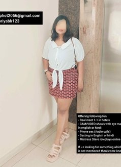 Piyaaa Sexiest babe(Real & CAM) - escort in Bangalore Photo 25 of 30