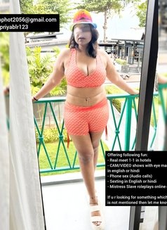 Piyaaa Super Sexy(Real & CAM) - escort in Bangalore Photo 24 of 30