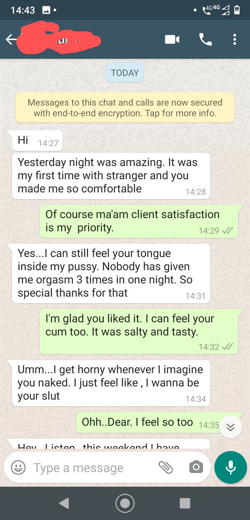 Escort chat