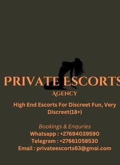 Private Escorts Agency(+18) - escort agency in Johannesburg Photo 1 of 5