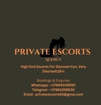 Private Escorts Agency(+18) - escort agency in Durban