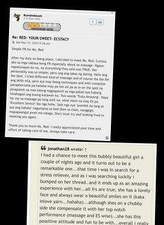 RED YOUR SWEET ECSTASY - escort in Manila Photo 15 of 19