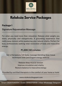 Relaxsia Massage - Masajista in Manila Photo 15 of 18