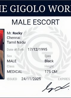 Rocky - Male adult performer in Chennai Photo 1 of 1