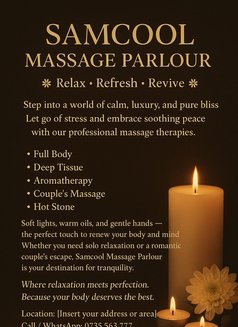 Samcool Massage Parlour - Acompañantes masculino in Kisumu Photo 1 of 5