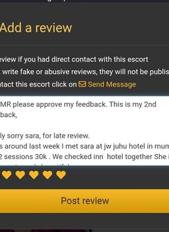 Sara - escort in Mumbai Photo 4 of 4
