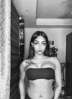SHEMALE RUHI PAUL( 34-7+inch DICK) - Transsexual escort in New Delhi Photo 1 of 14